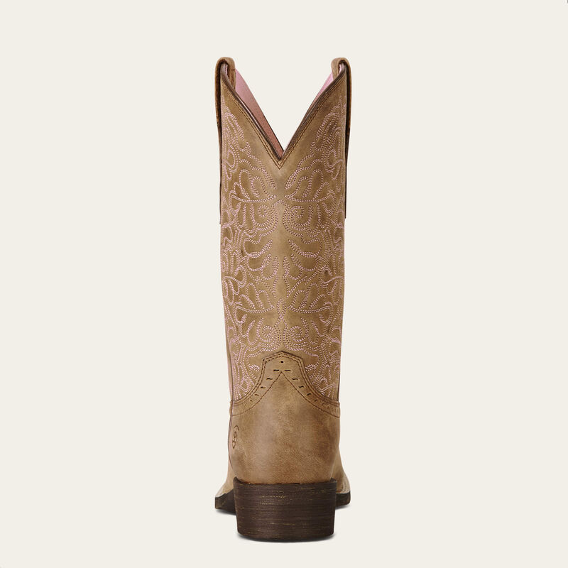 Aritat Round Up Remuda Wide Square Toe Western Boot