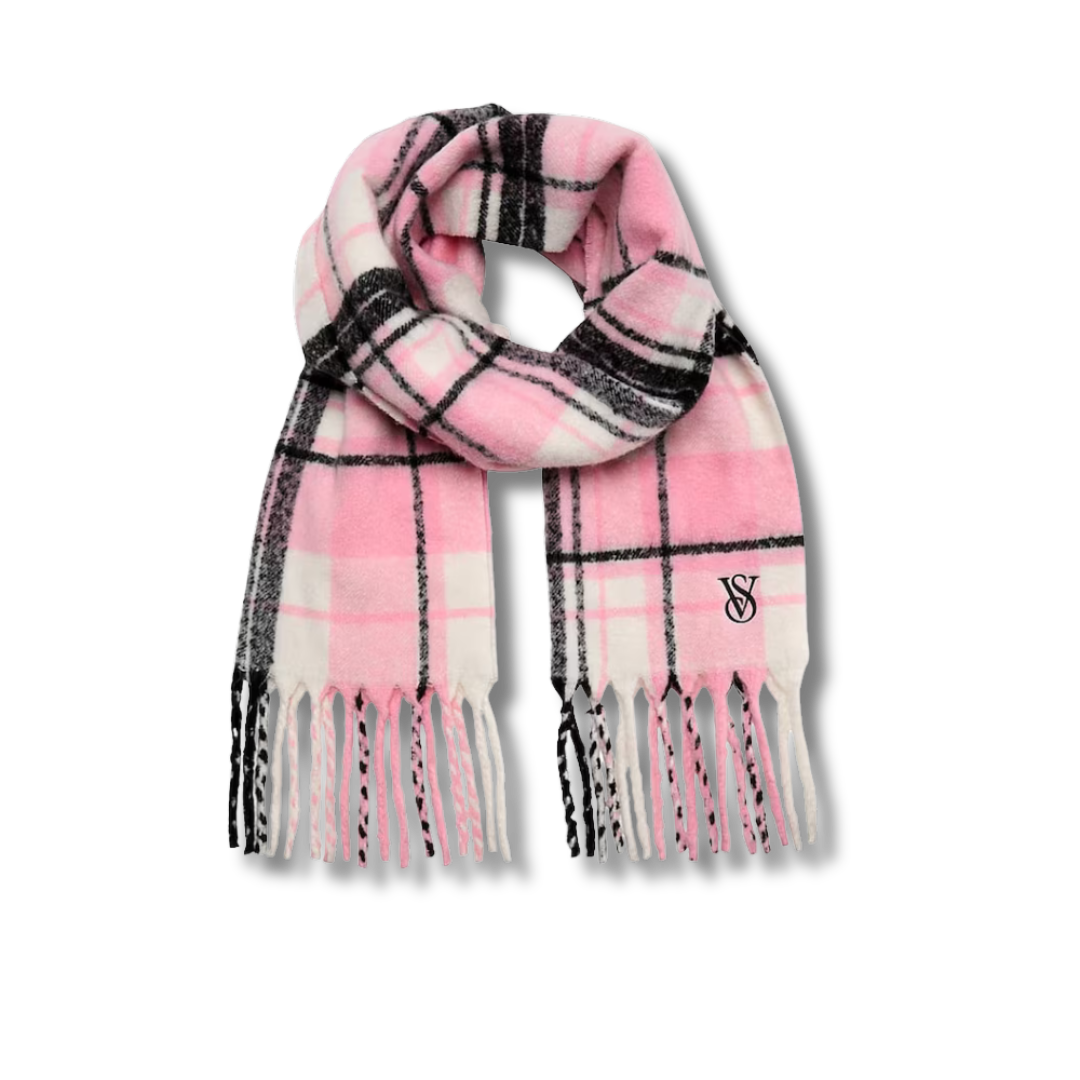 Iconic Stripe Pink Cosy Blanket Scarf