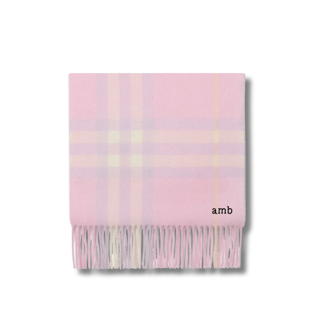 Burberry Check Cashmere Scarf