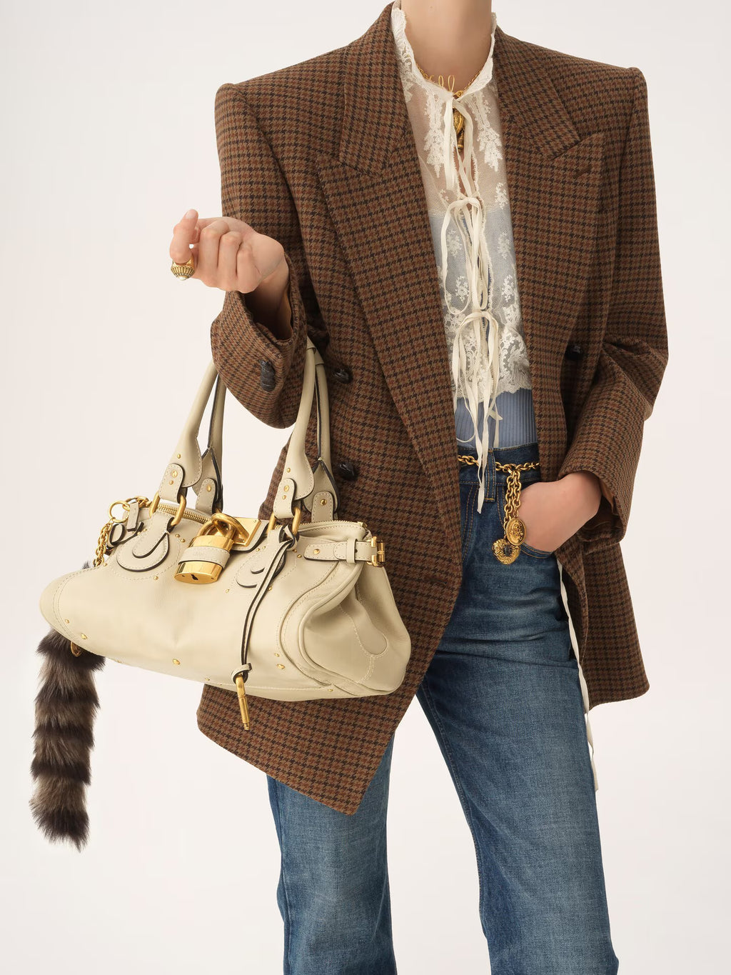 Chloé - Paddington Bag In Grained Leather