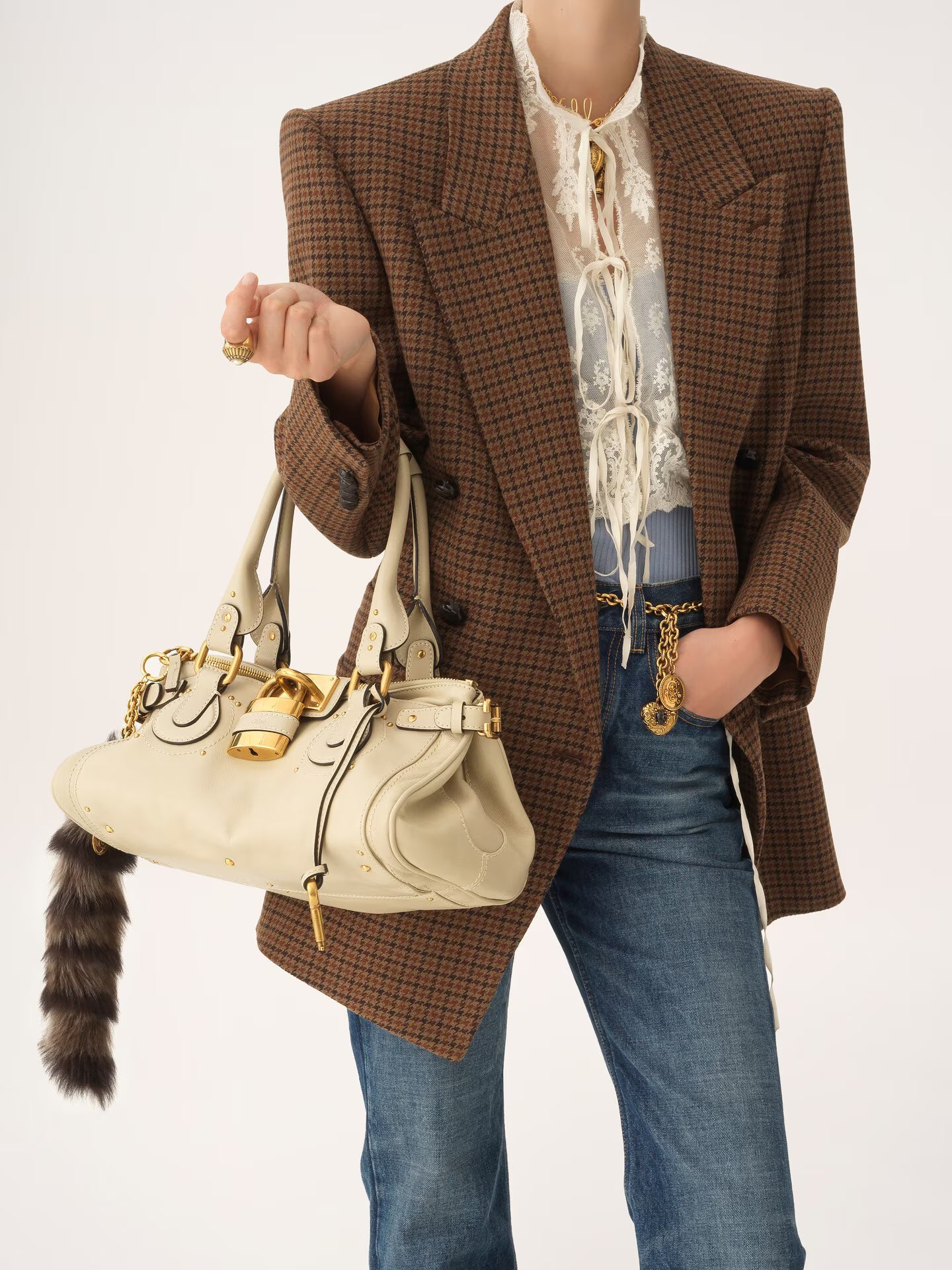 Chloé - Paddington Bag In Grained Leather