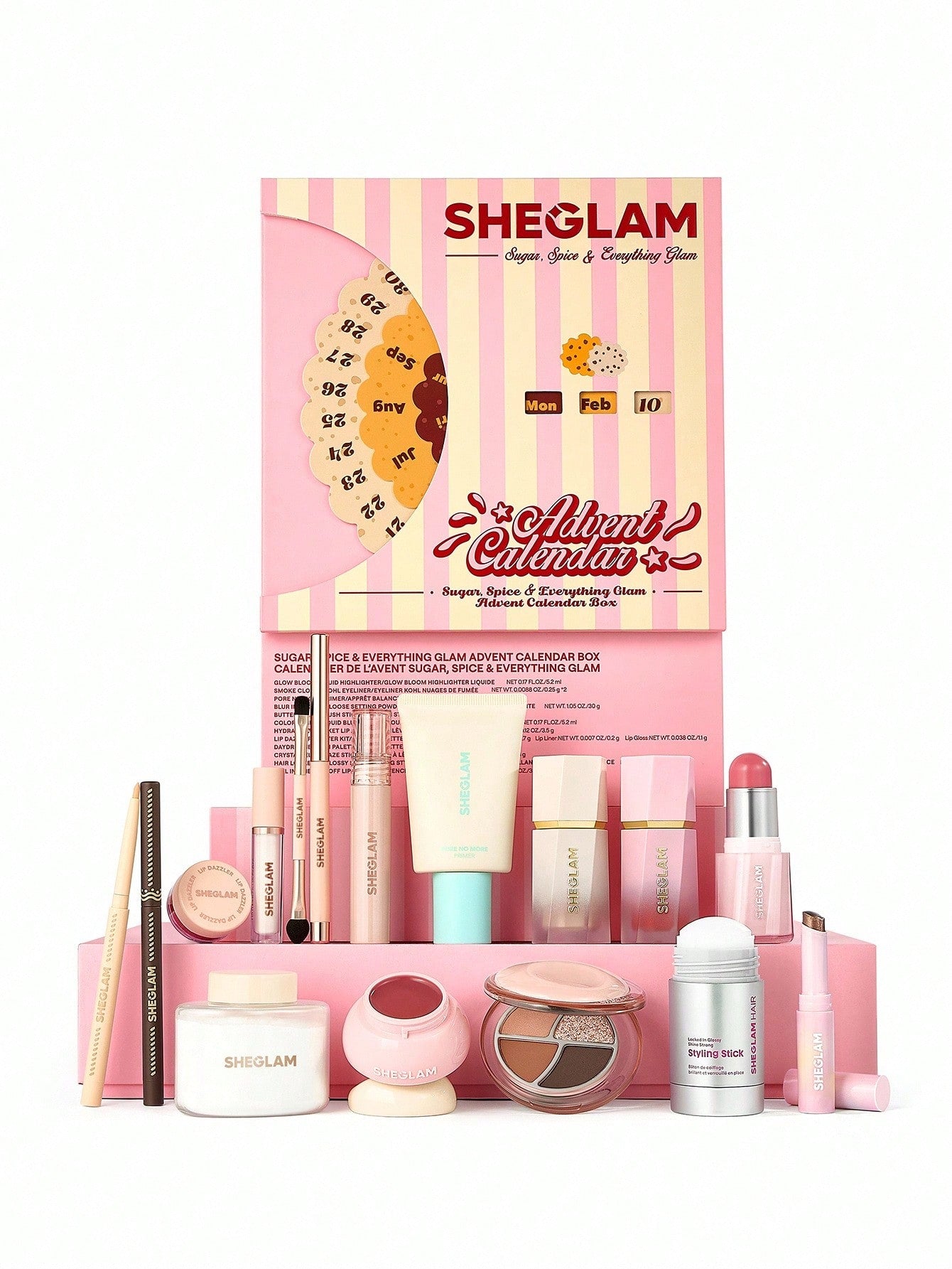 SHEGLAM- Sugar, Spice & Everything Glam Advent Calendar Box