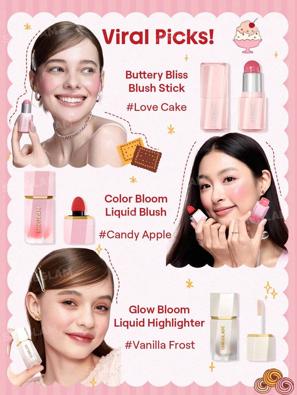 SHEGLAM- Sugar, Spice & Everything Glam Advent Calendar Box