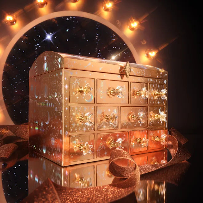 CHARLOTTE'S BEAUTY TREASURE CHEST 12 DOOR BEAUTY ADVENT CALENDAR