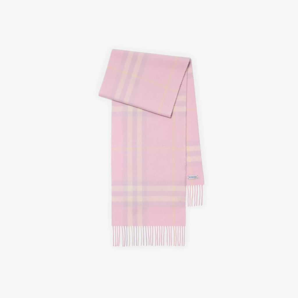 Burberry Check Cashmere Scarf