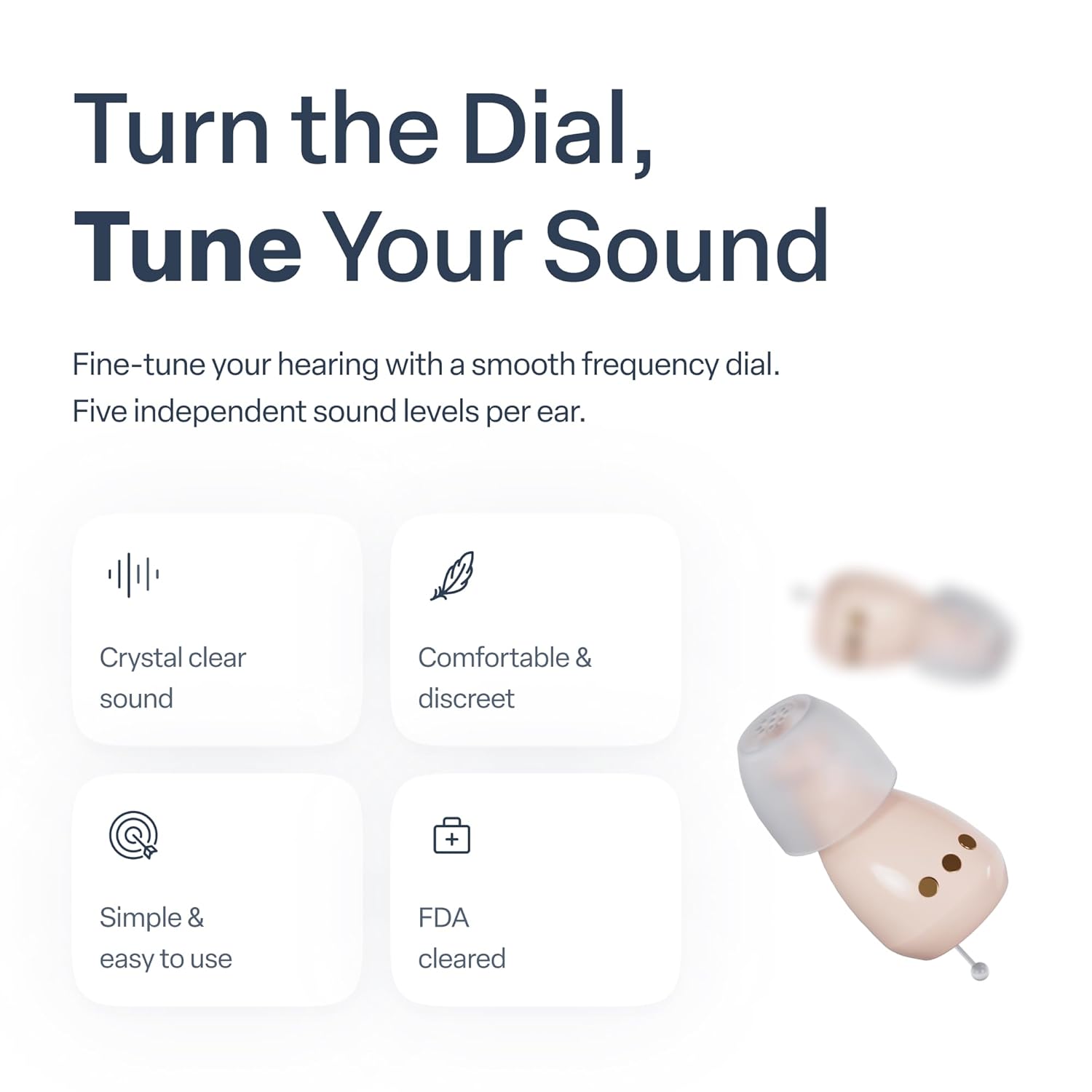 Audien Atom One OTC Hearing Aids