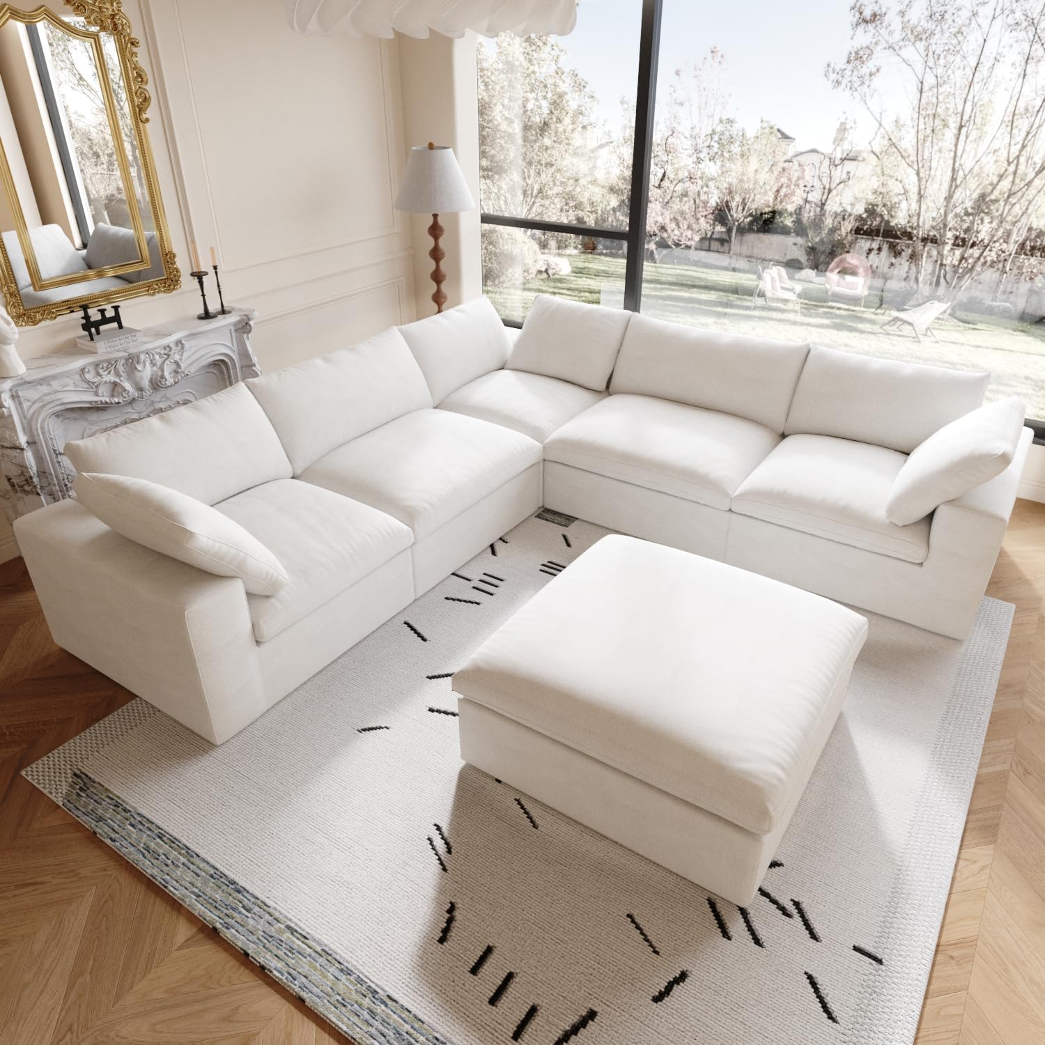 160.6'' Cloud Modular Sectional Sofa