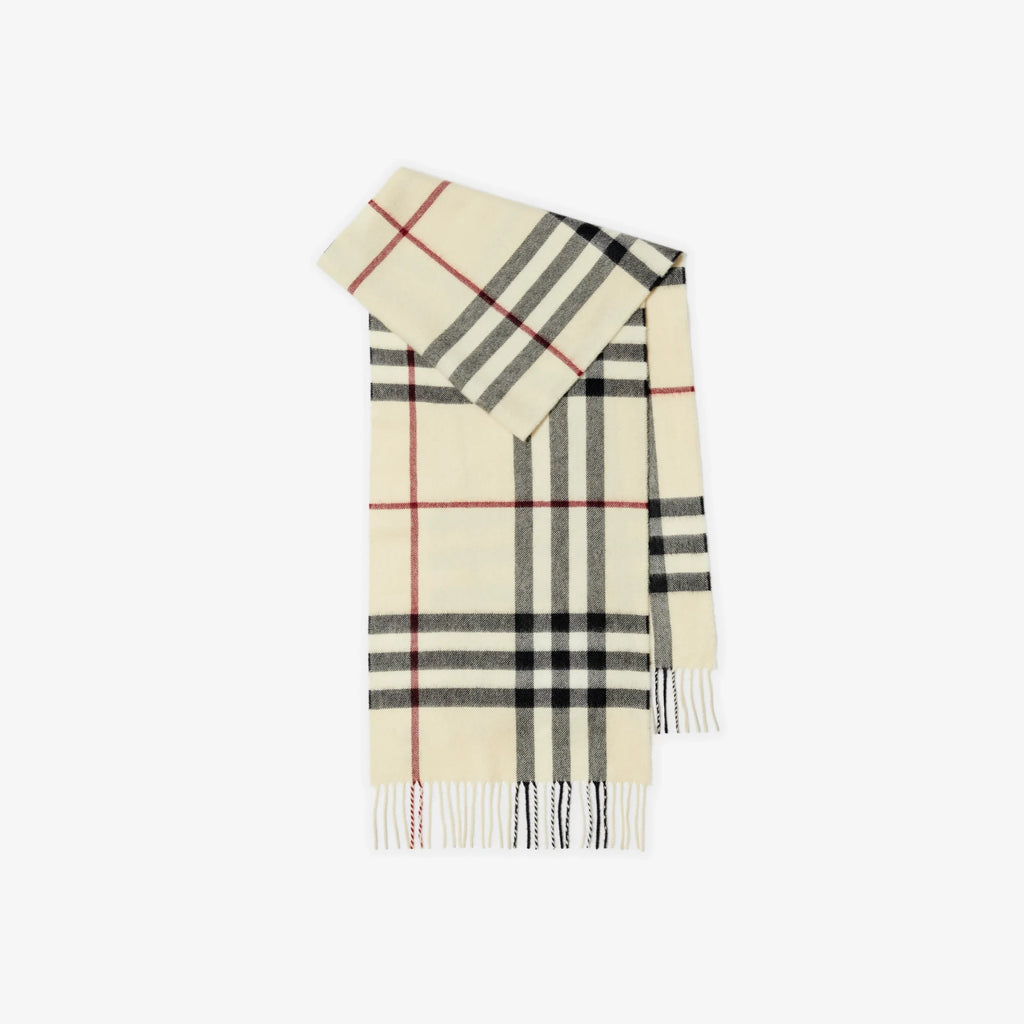 Burberry Check Cashmere Scarf