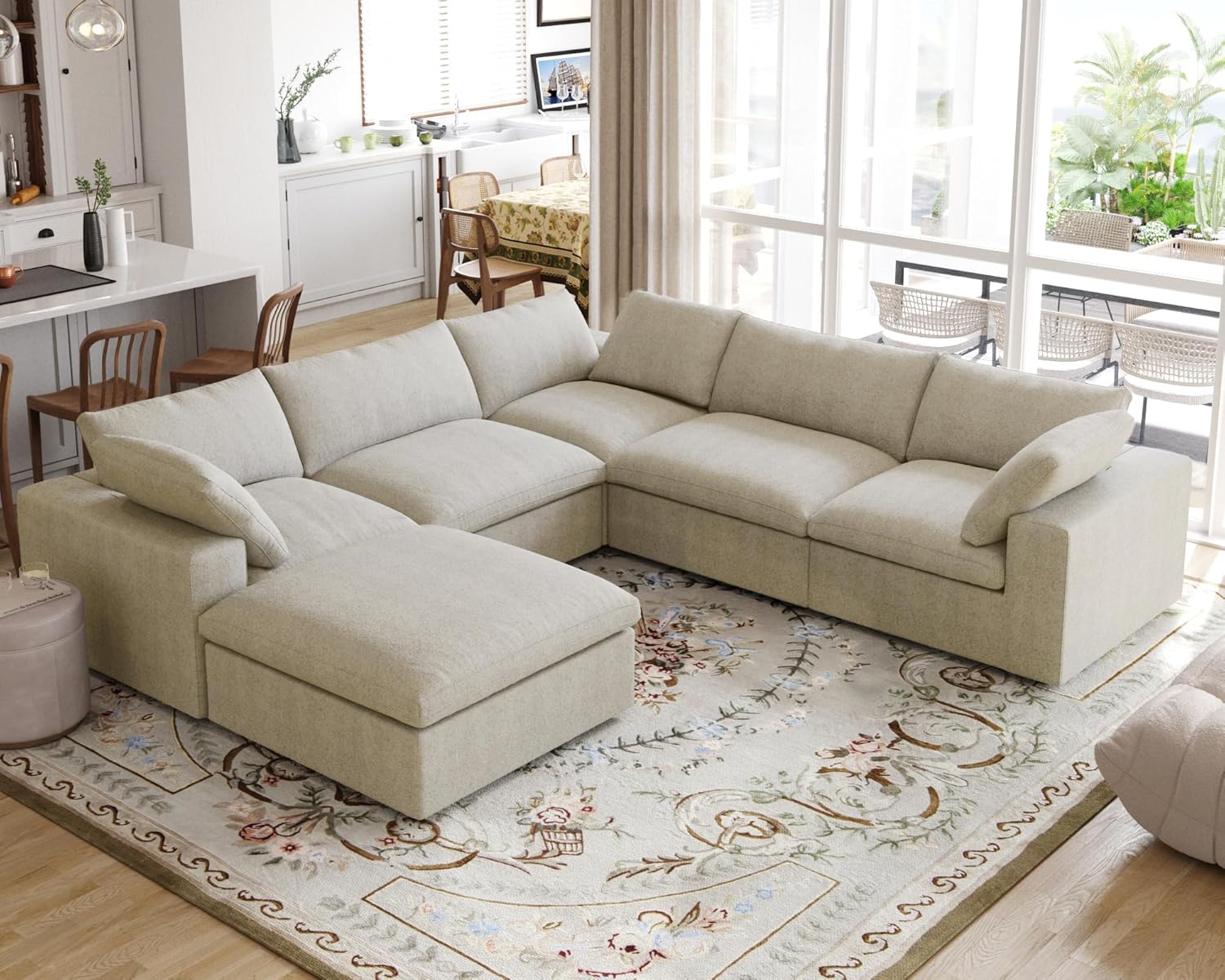 160.6'' Cloud Modular Sectional Sofa