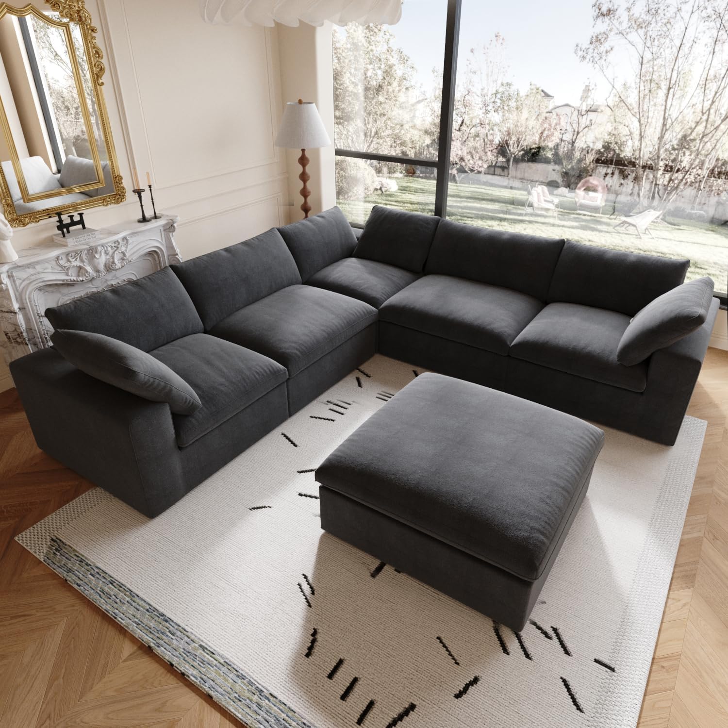 160.6'' Cloud Modular Sectional Sofa