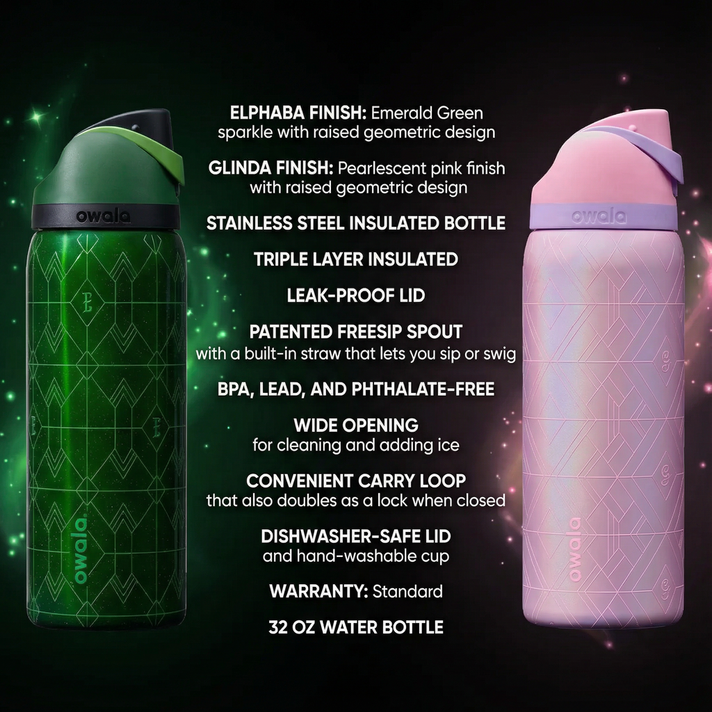 Wicked For Good Owala FreeSip 32oz