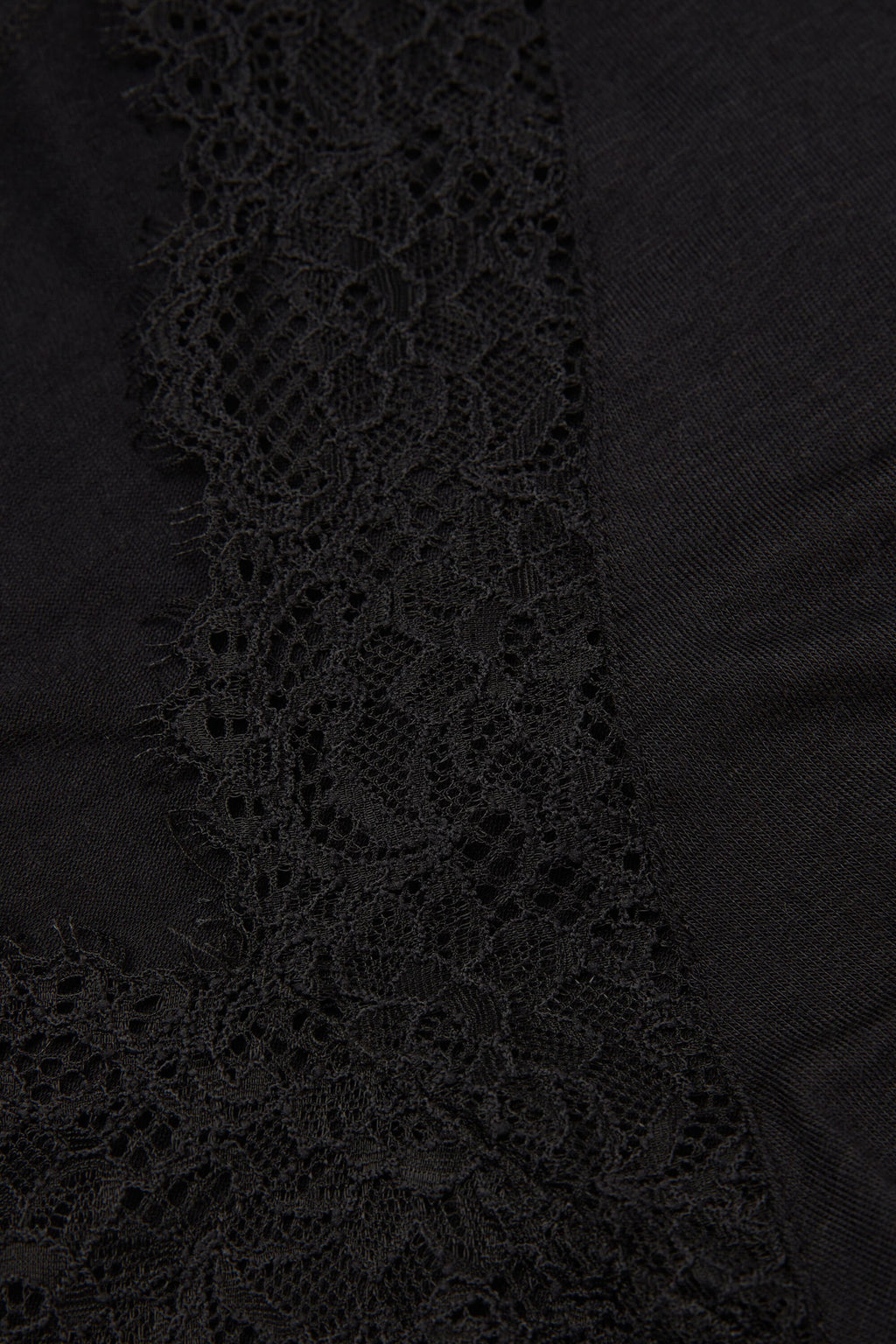 Ultralight Cashmere Lace Long Sleeve Shirt