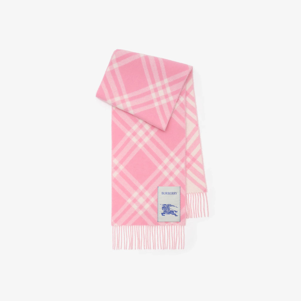 Burberry Check Cashmere Scarf