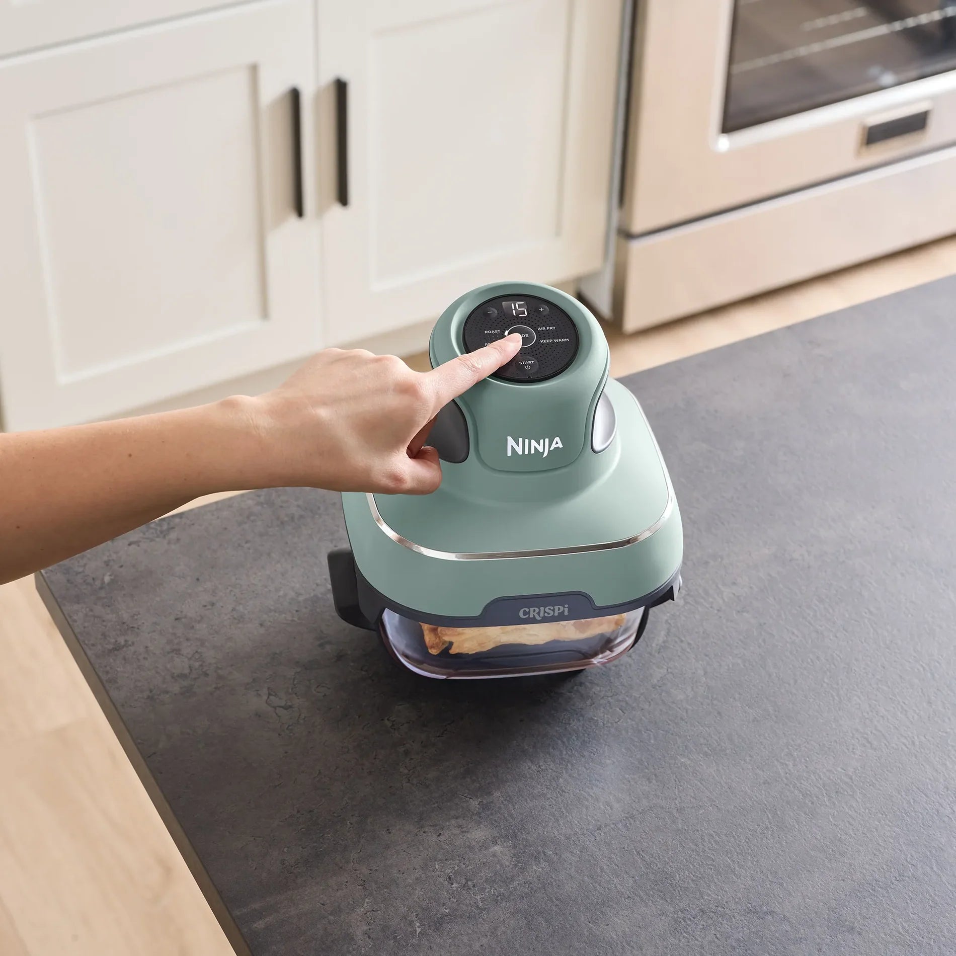 Ninja Crispi 4-in-1 Portable Glass Air Fryer