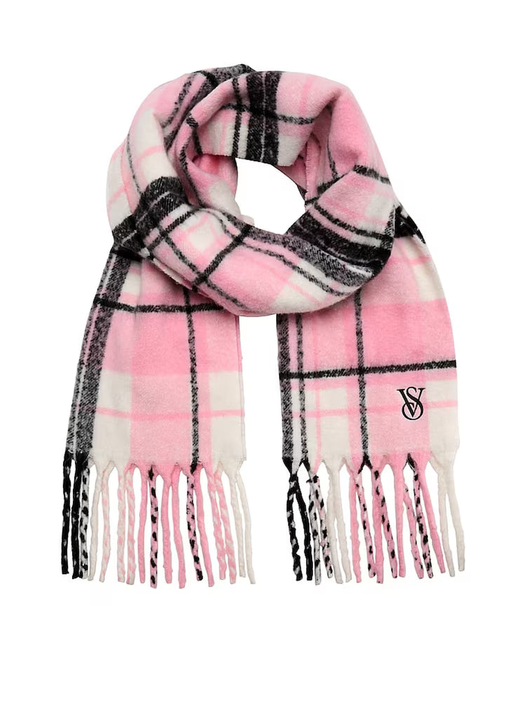 Iconic Stripe Pink Cosy Blanket Scarf