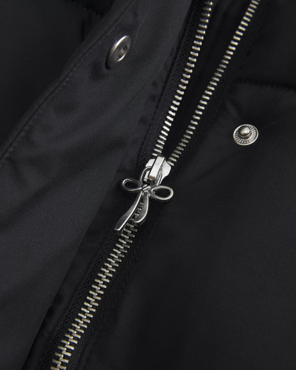 Faux Fur-Lined Puffer Jacket