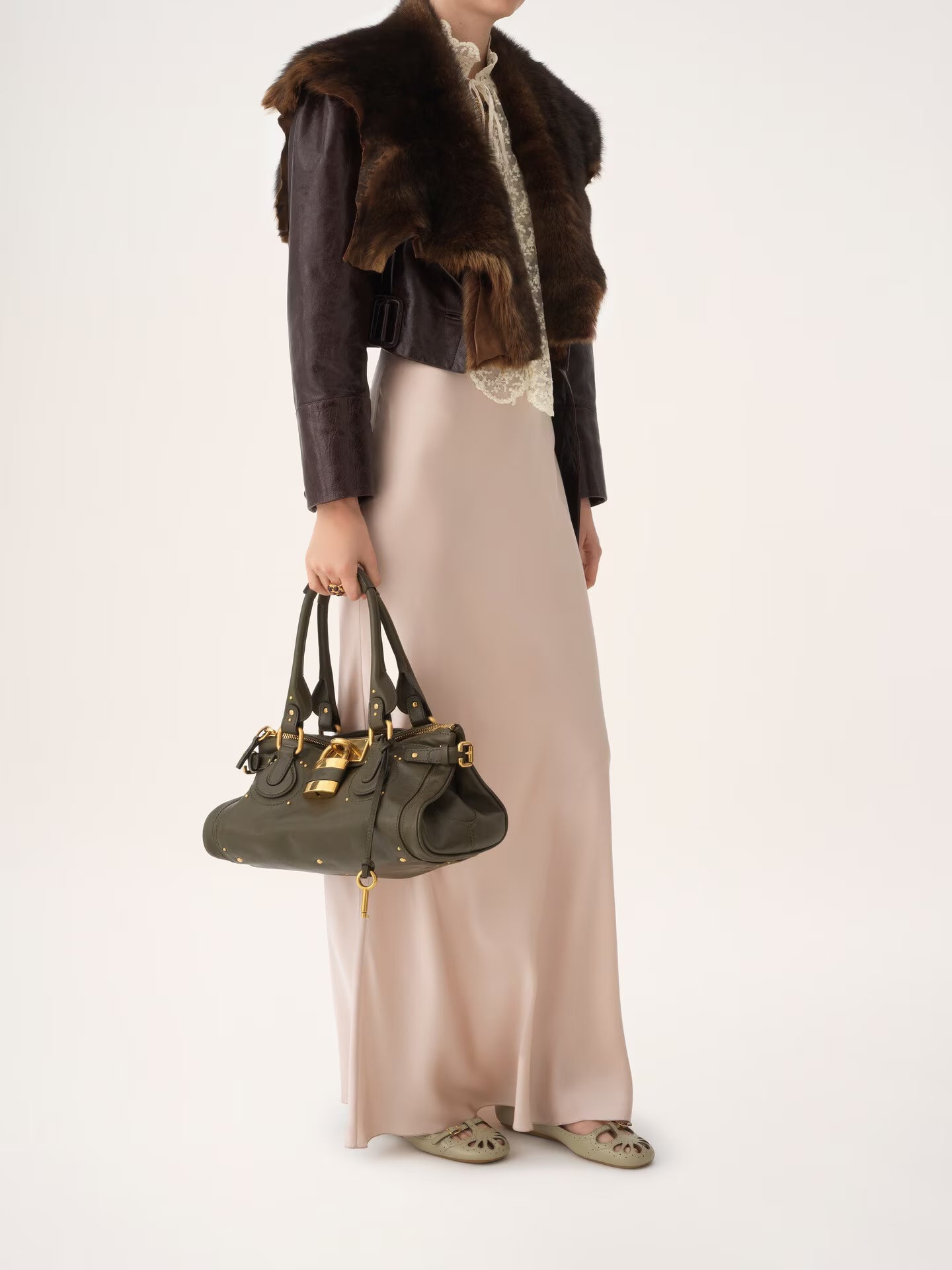 Chloé - Paddington Bag In Grained Leather