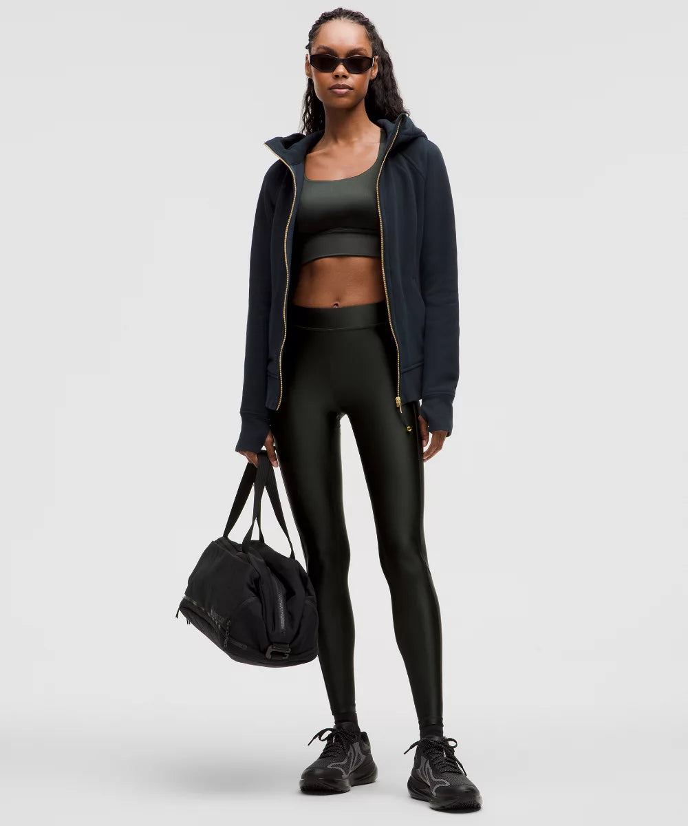 Scuba Mid Rise Wide Leg Pant