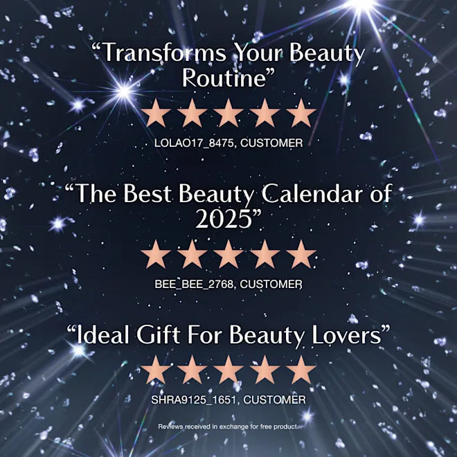CHARLOTTE'S BEAUTY TREASURE CHEST 12 DOOR BEAUTY ADVENT CALENDAR