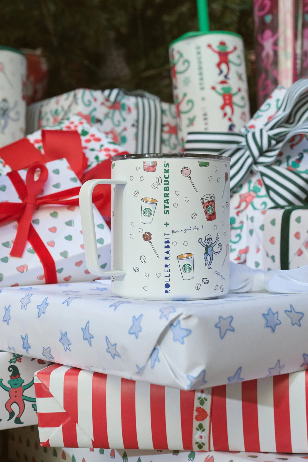 Roller Rabbit + Starbucks Collection