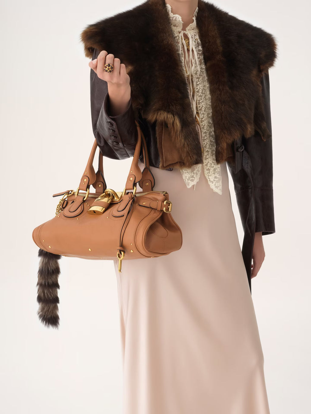 Chloé - Paddington Bag In Grained Leather