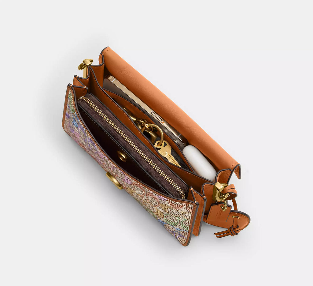 Tabby Shoulder Bag 26 In Crystal Signature