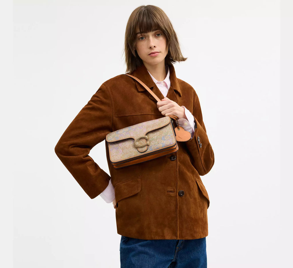 Tabby Shoulder Bag 26 In Crystal Signature