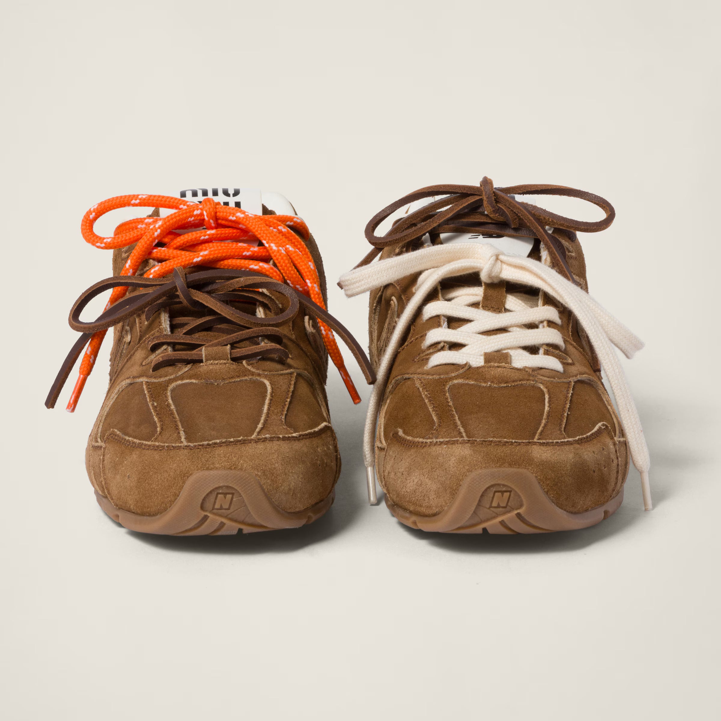 New Balance x Miu Miu 530 SL Suede Sneakers