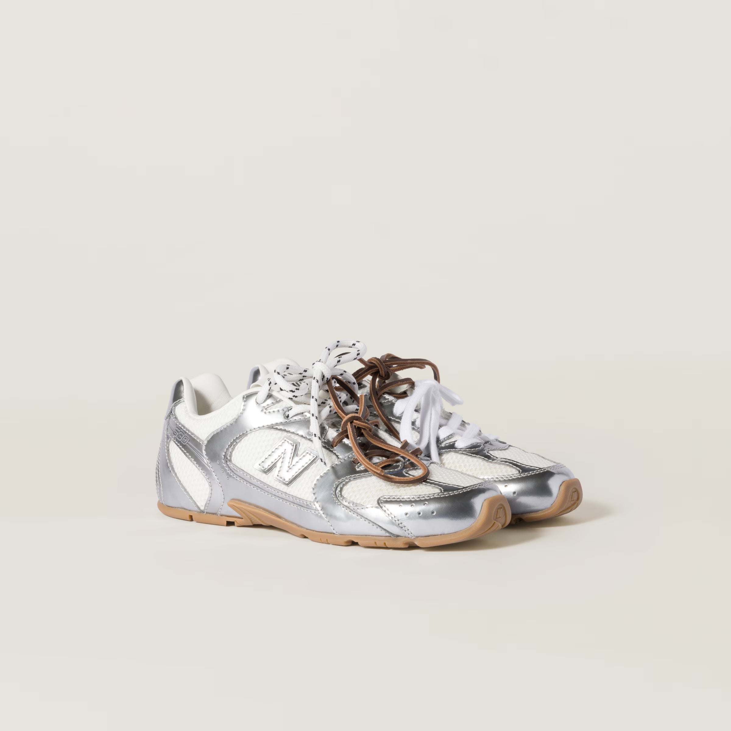 New Balance x Miu Miu 530 SL Suede Sneakers