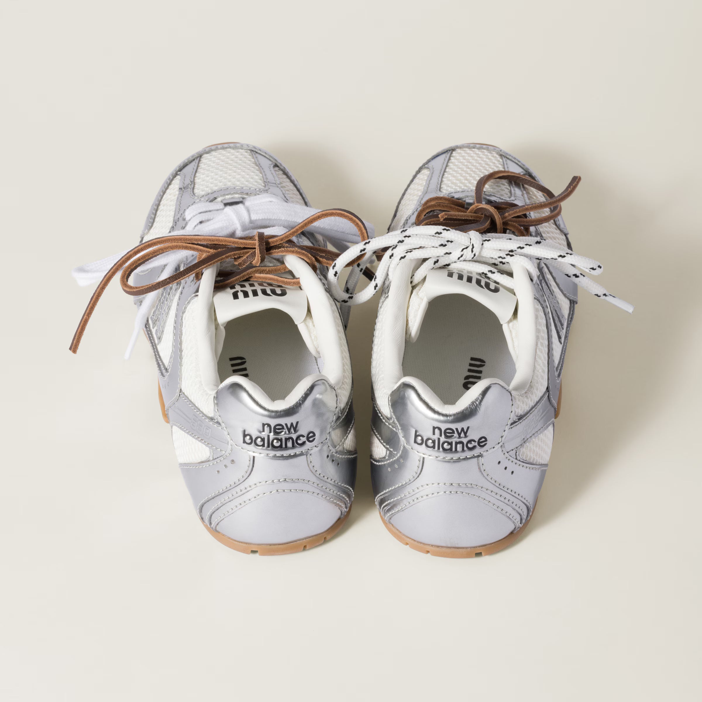New Balance x Miu Miu 530 SL Suede Sneakers