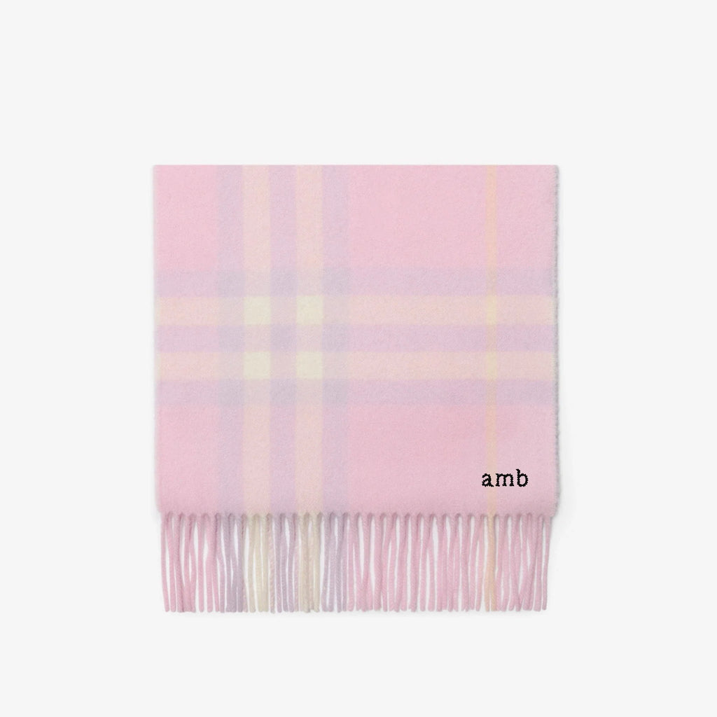 Burberry Check Cashmere Scarf