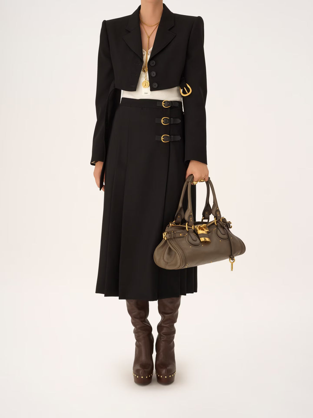 Chloé - Paddington Bag In Grained Leather