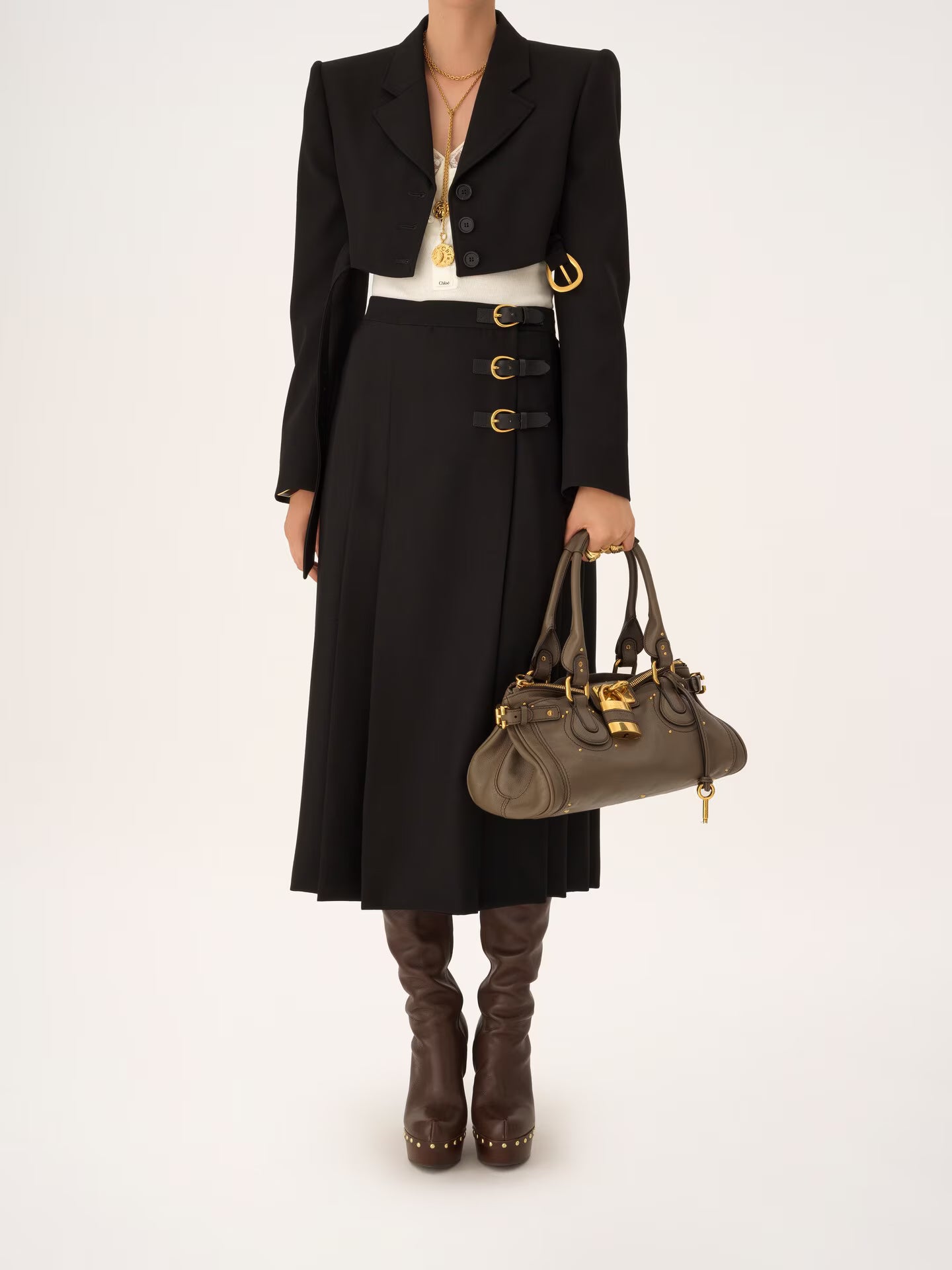 Chloé - Paddington Bag In Grained Leather