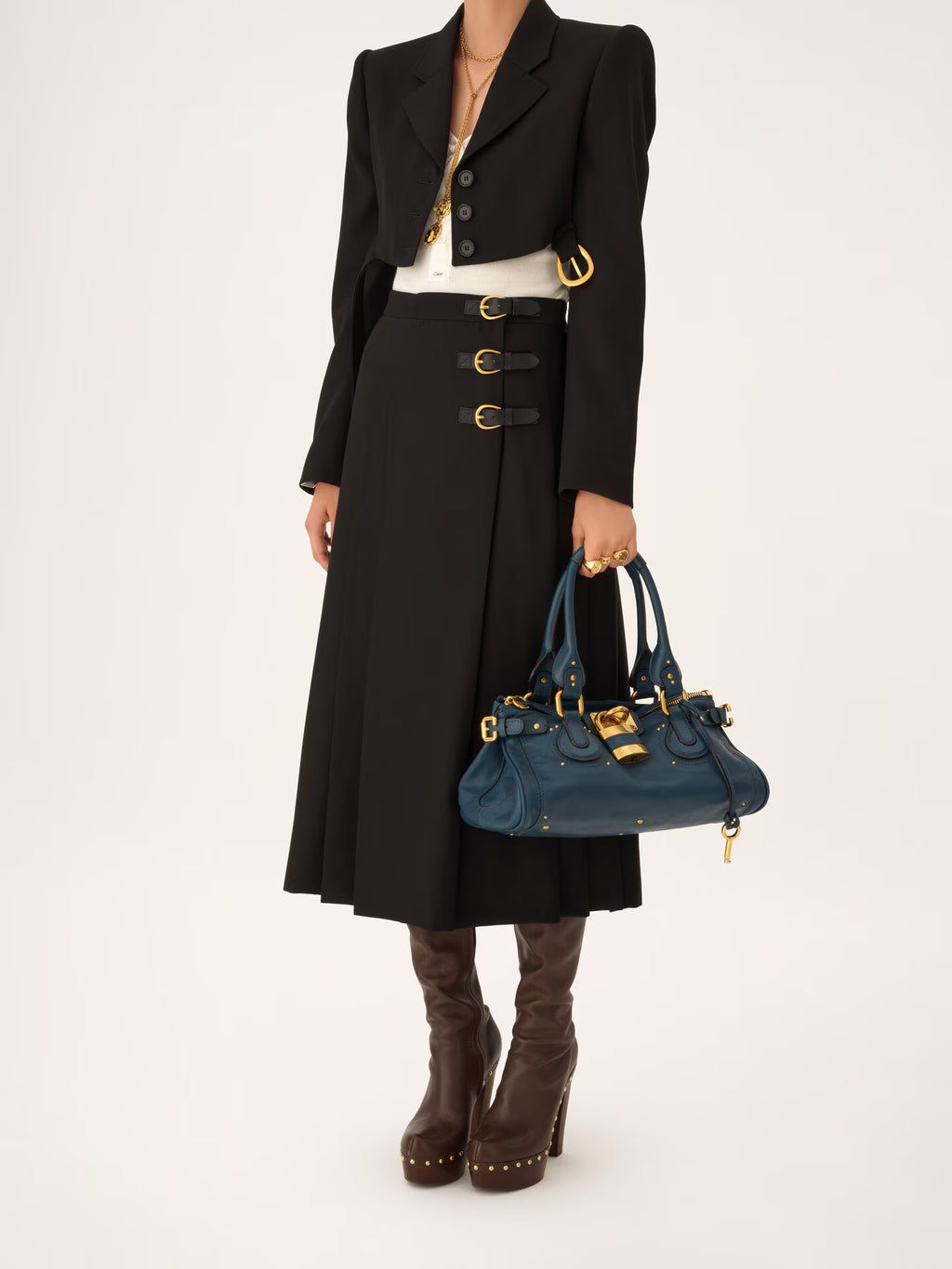 Chloé - Paddington Bag In Grained Leather