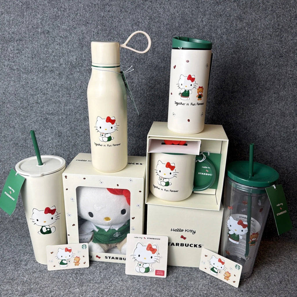 Hello Kitty x Starbucks 2025 Complete Set 6/6