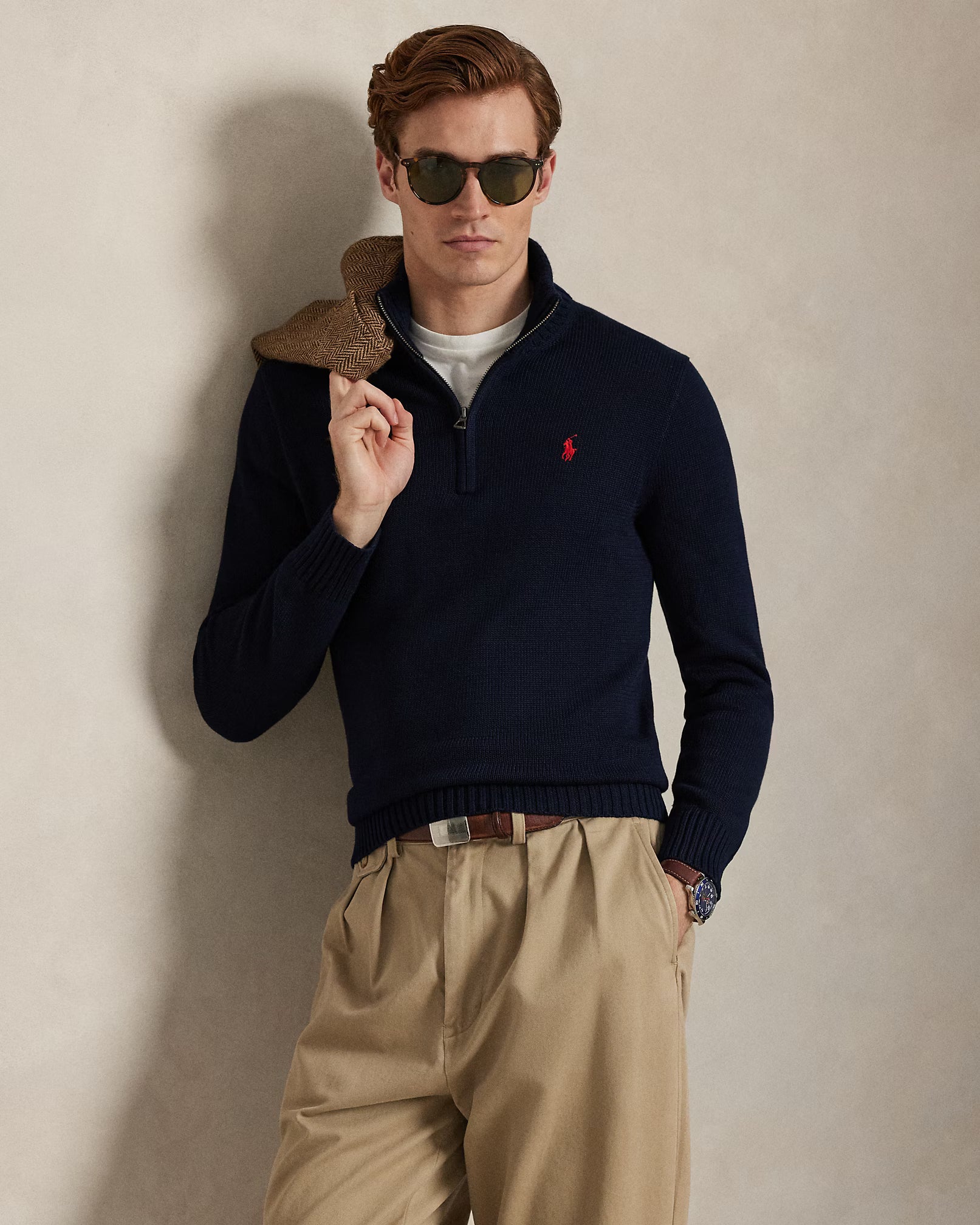 RL Quarter Zip Jumper