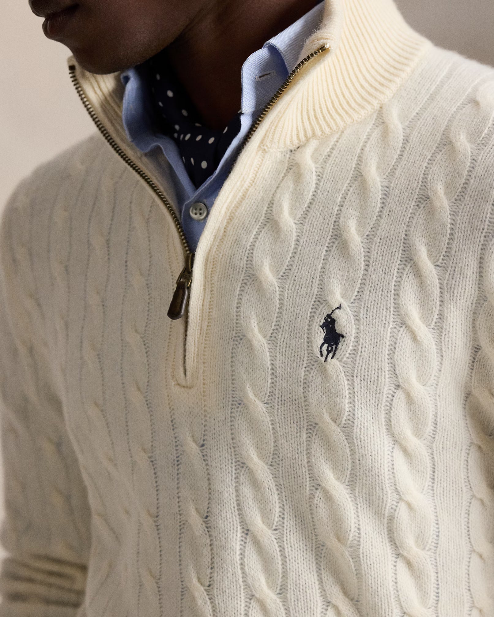 RL Quarter Zip Jumper