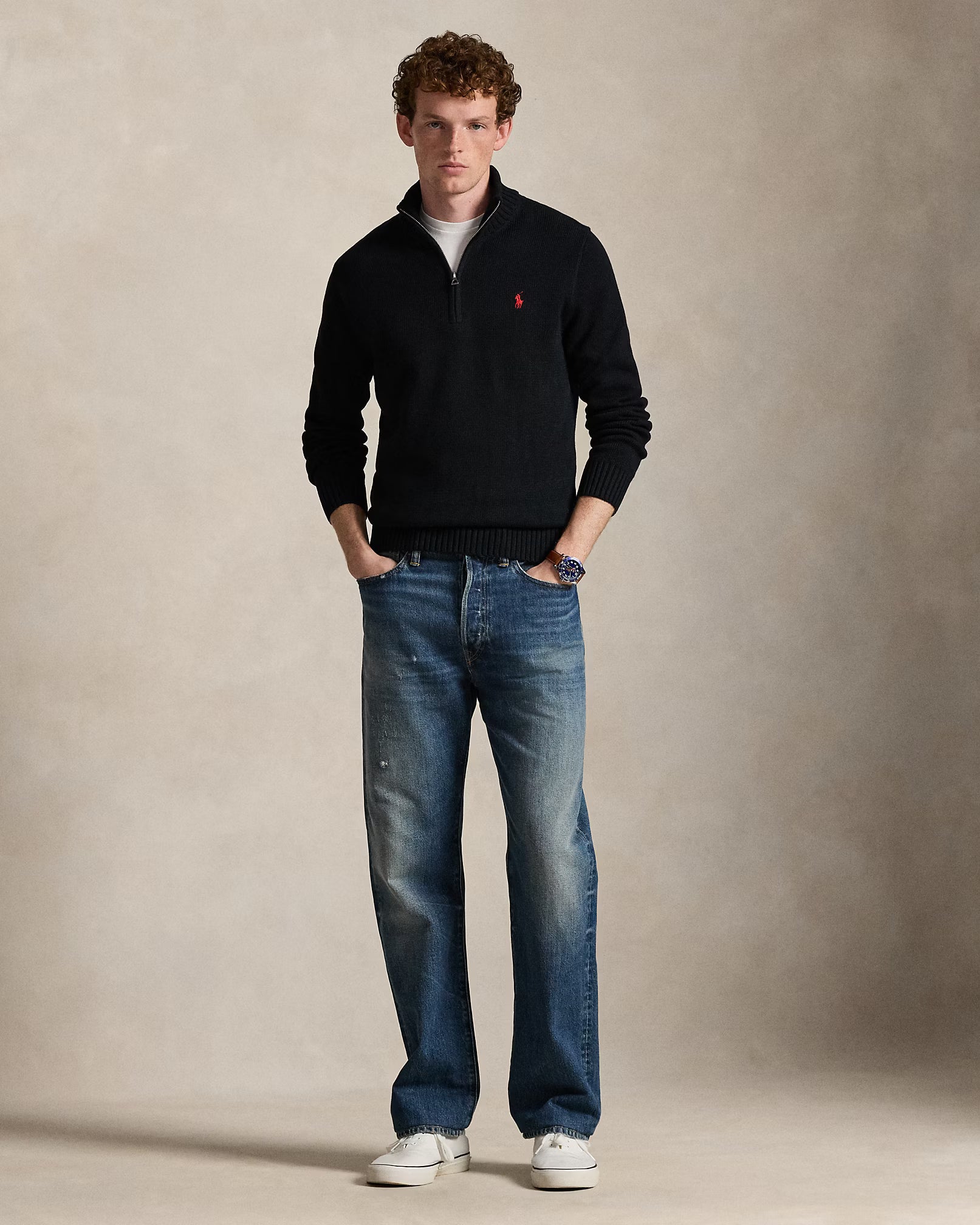 RL Quarter Zip Jumper