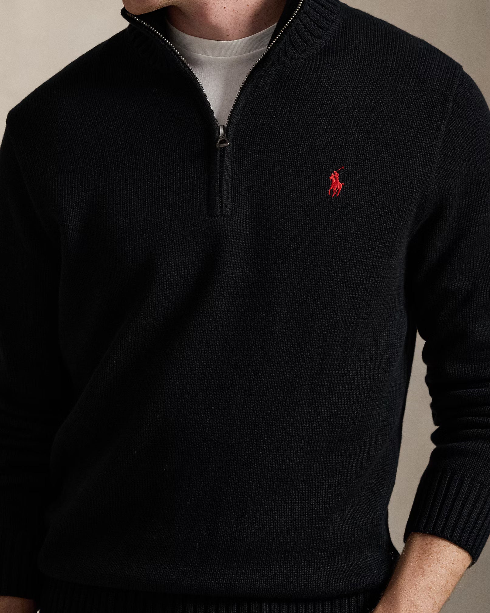 RL Quarter Zip Jumper