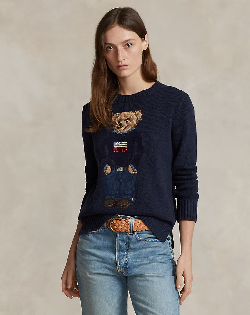 Polo Bear Cotton Sweater