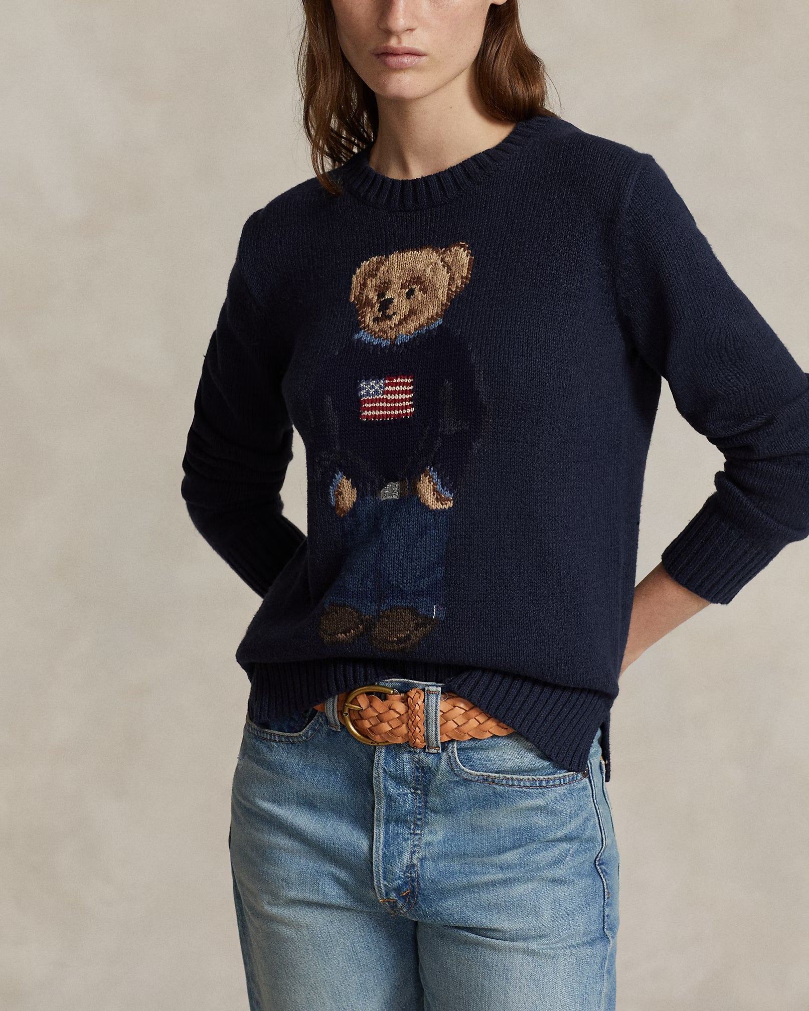 Polo Bear Cotton Sweater