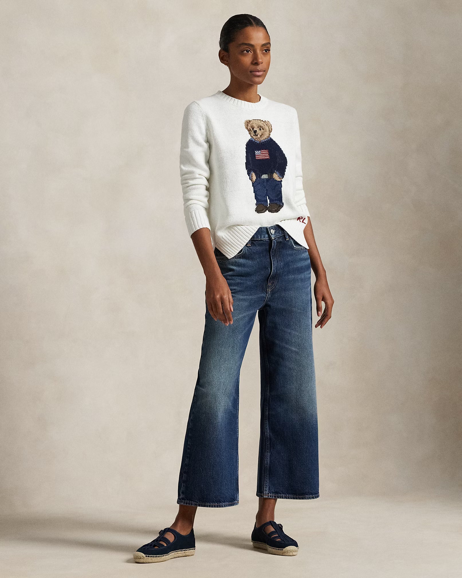 Polo Bear Cotton Sweater