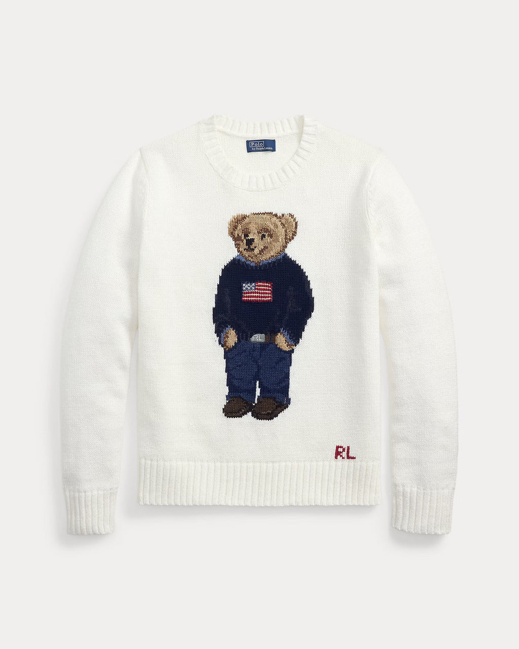 Polo Bear Cotton Sweater