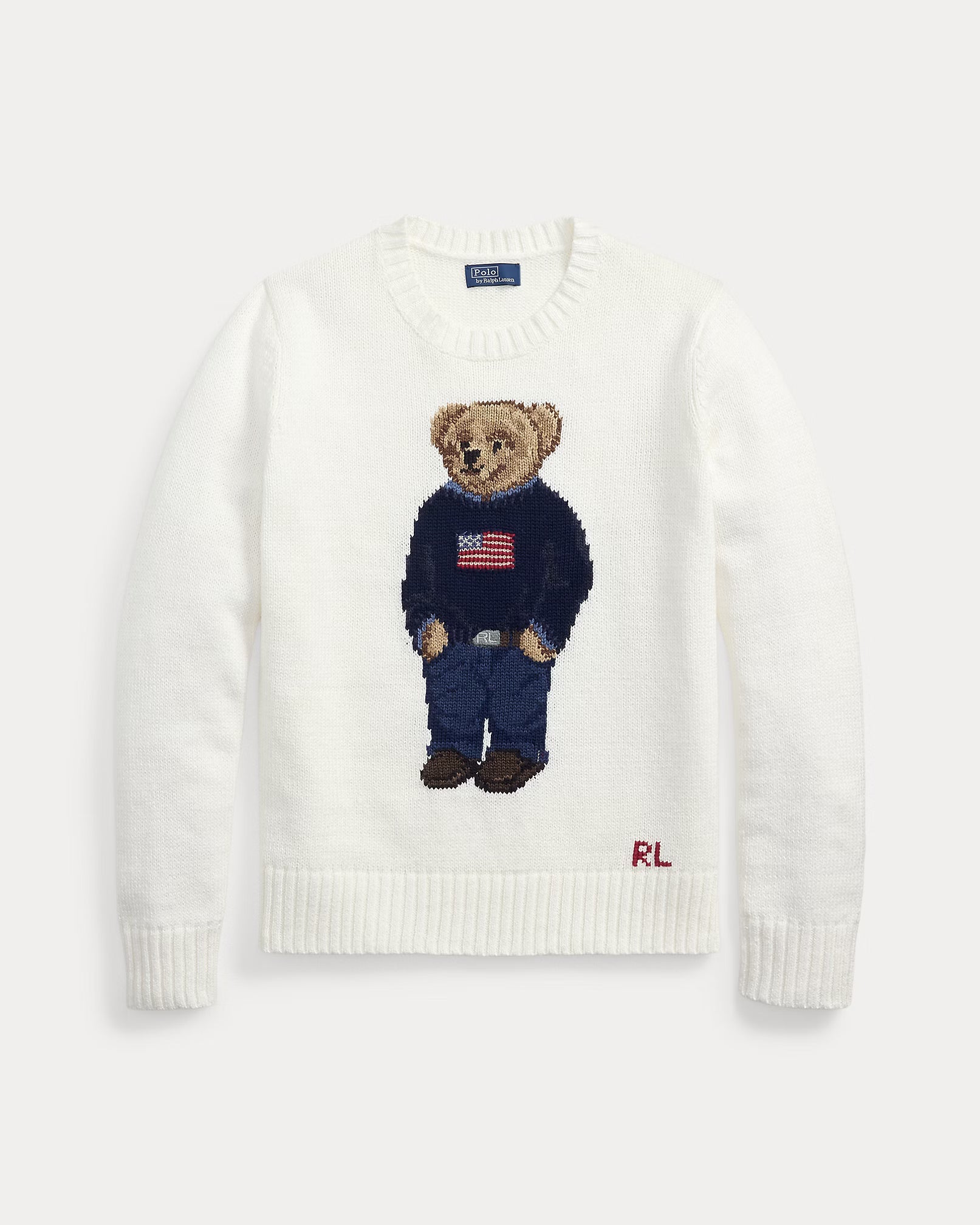 Polo Bear Cotton Sweater