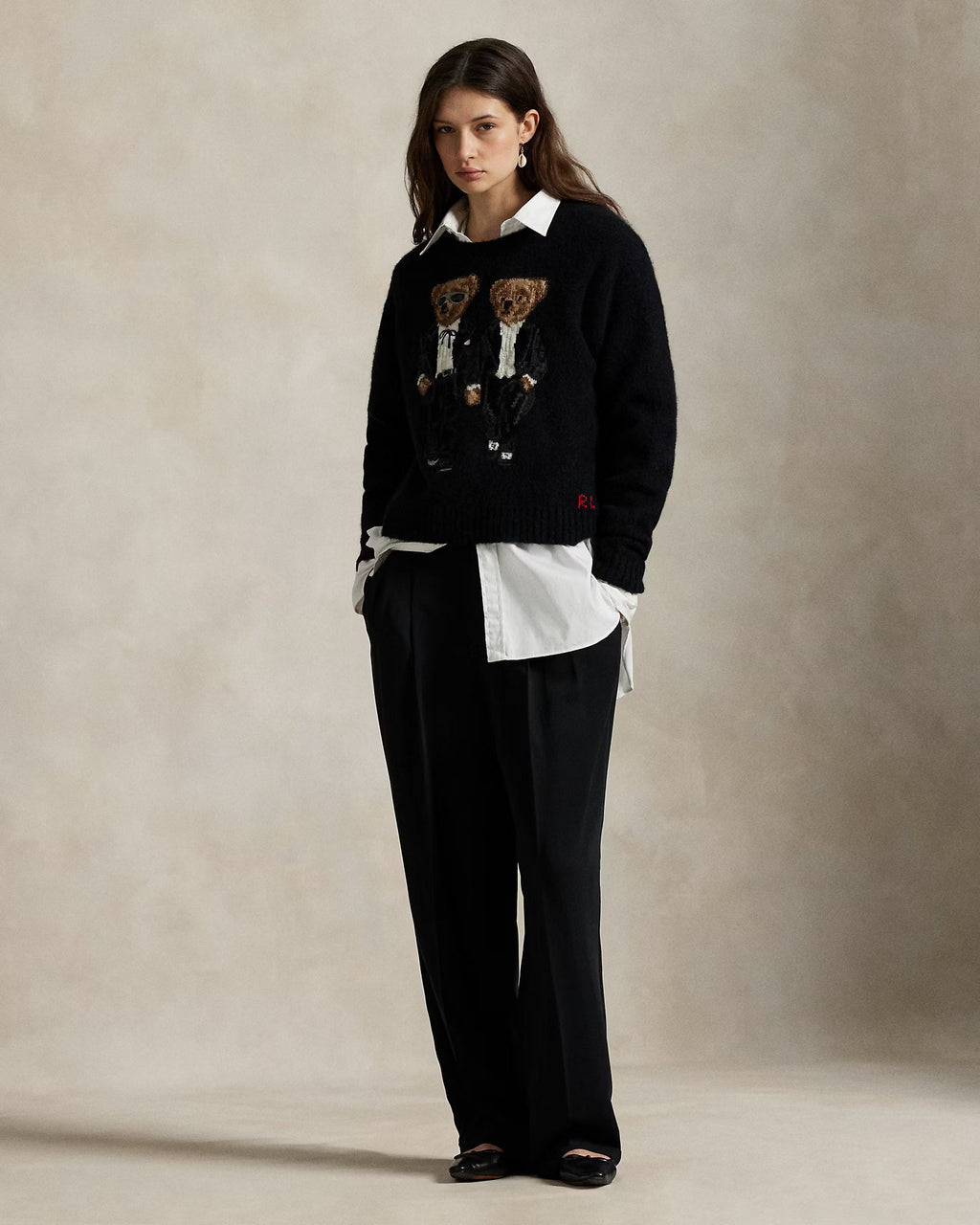 Polo Bear Cotton Sweater