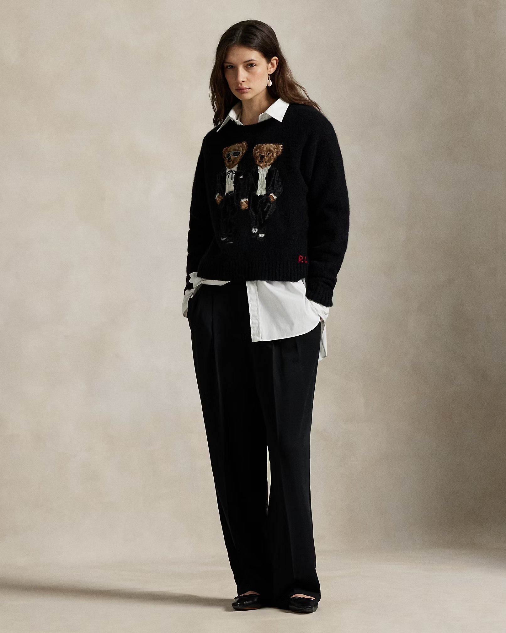 Polo Bear Cotton Sweater