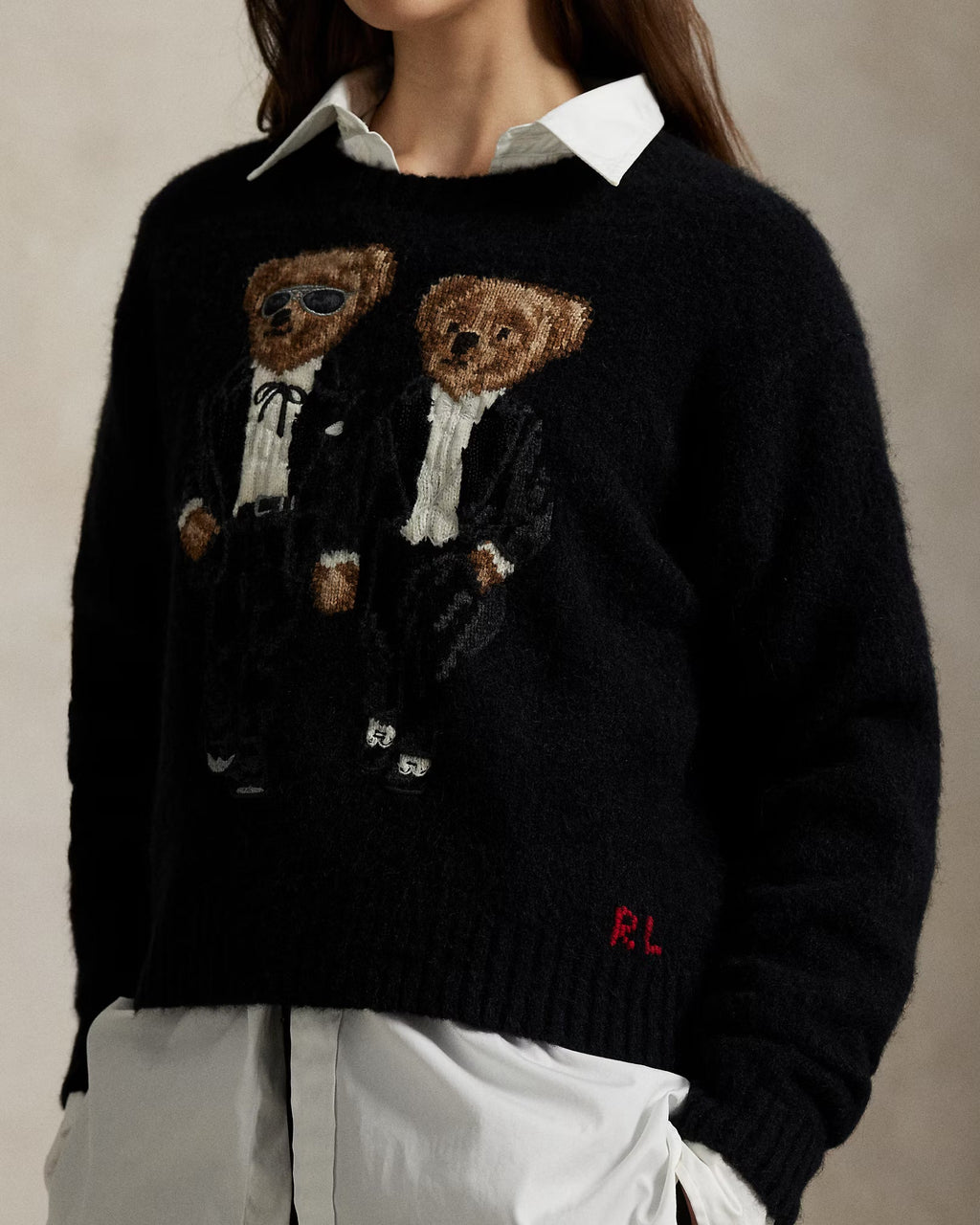 Polo Bear Cotton Sweater