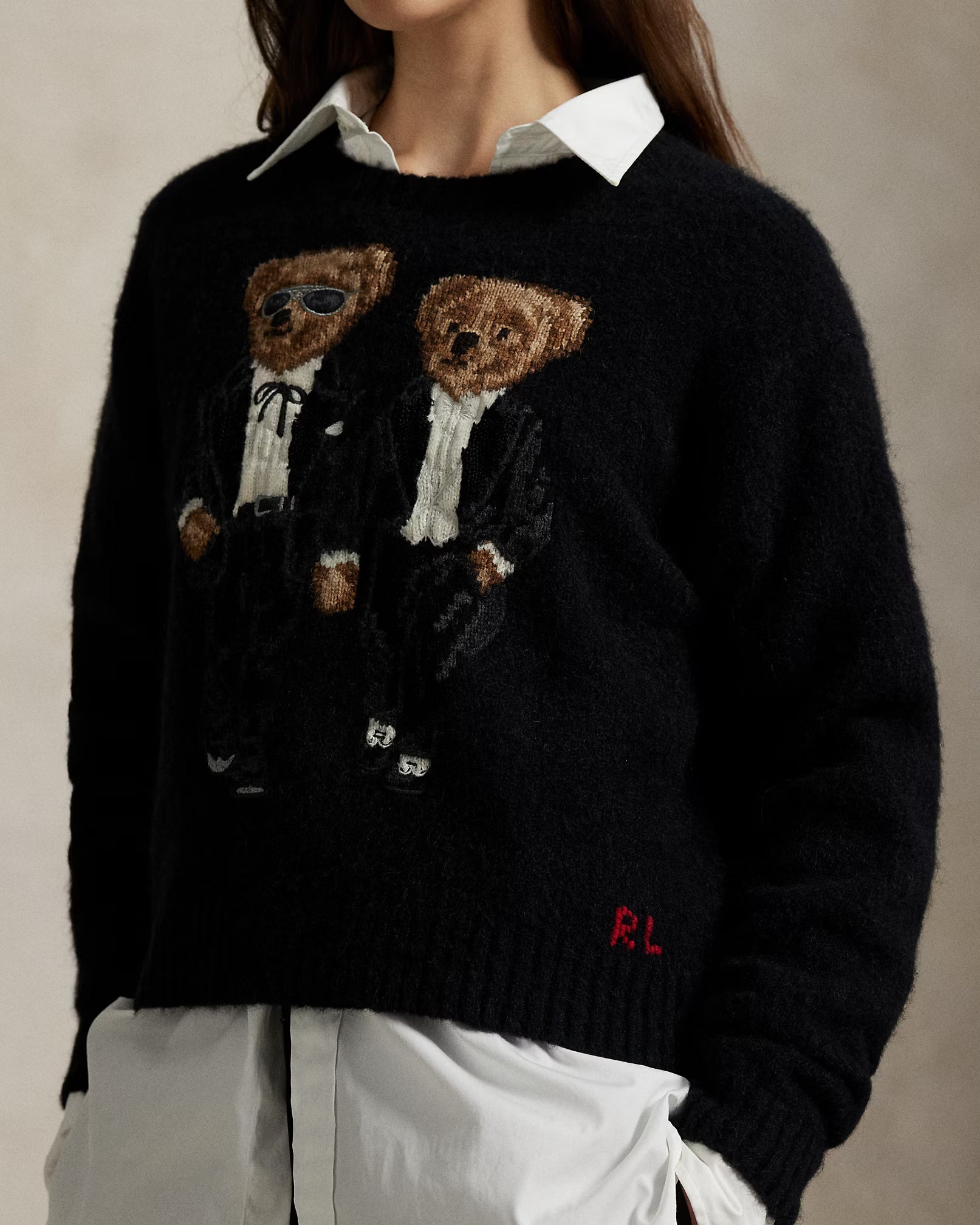 Polo Bear Cotton Sweater