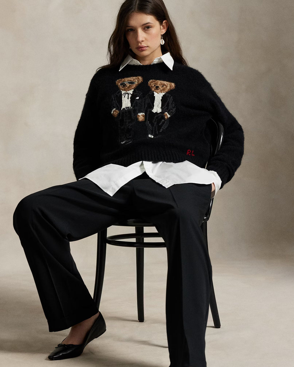 Polo Bear Cotton Sweater