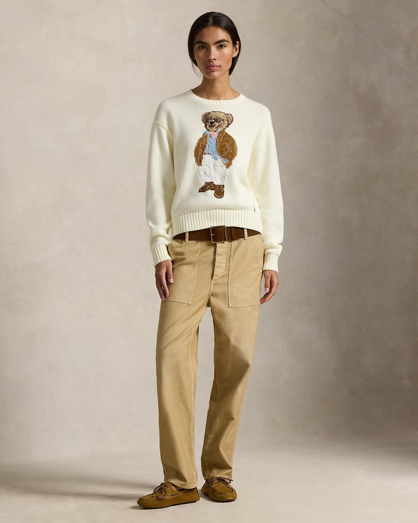 Polo Bear Cotton Sweater